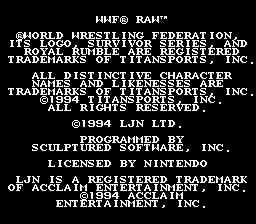 WWF RAW screenshot 3 for Super Nintendo